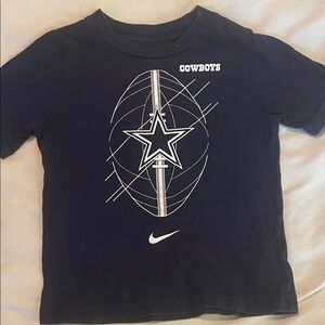 Nike Kids Navy Blue Star Graphic T-Shirt